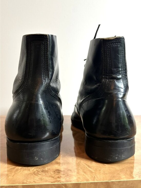 Biltrite Black Leather Military Combat Boots Lace Up USA Made Men\'s Size 11.5-12 main image 8